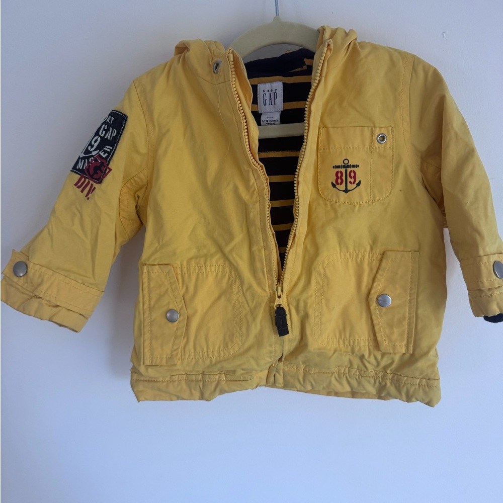 GAP Kids Bright Yellow Coat